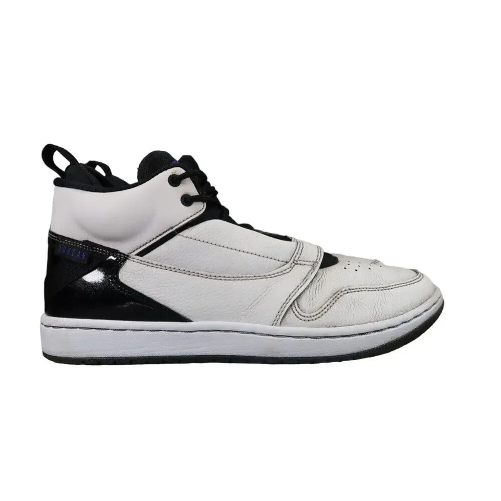 Jordan Sneaker Mens 8 Fadeaway Basketball Shoes Athletic Lifestyle White Concord